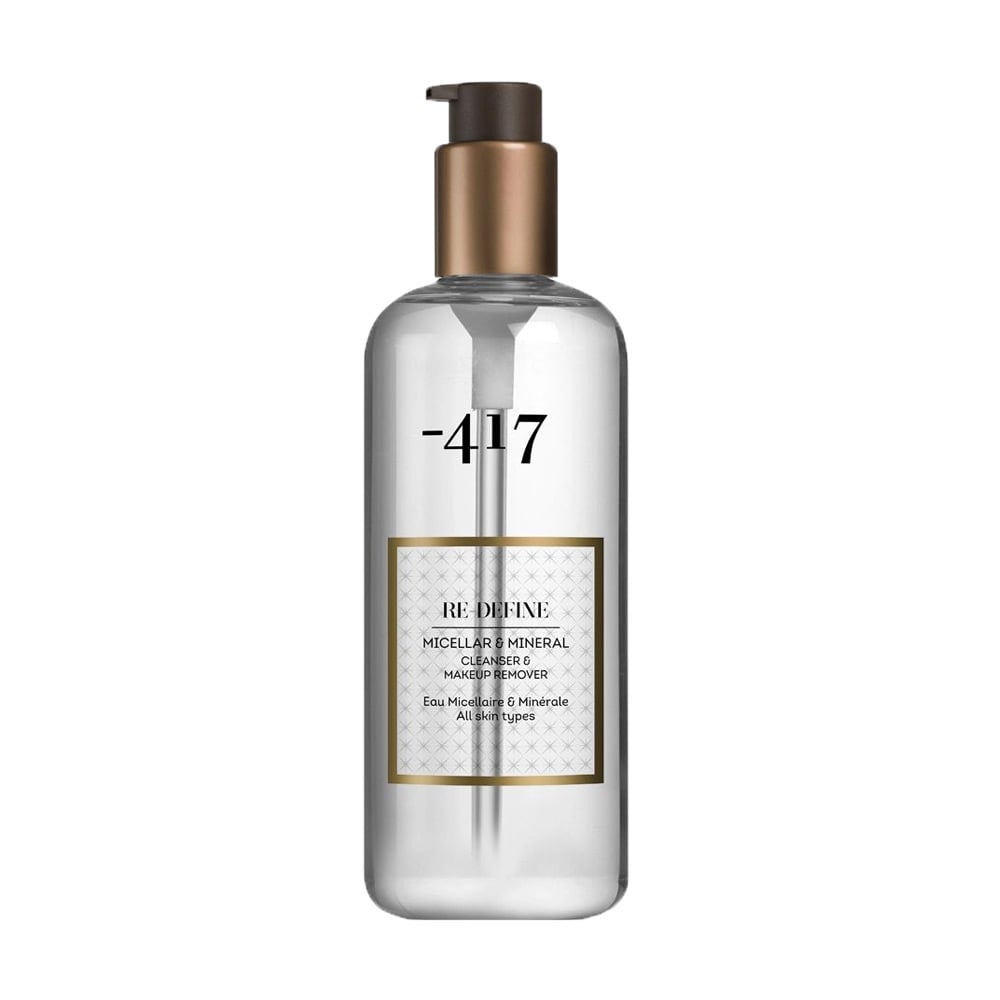 Міцелярна вода для зняття макіяжу з обличчя та очей Minus 417 Re Define Micellar &amp; Mineral Cleanser &amp; Make Up Remover, 350 мл
